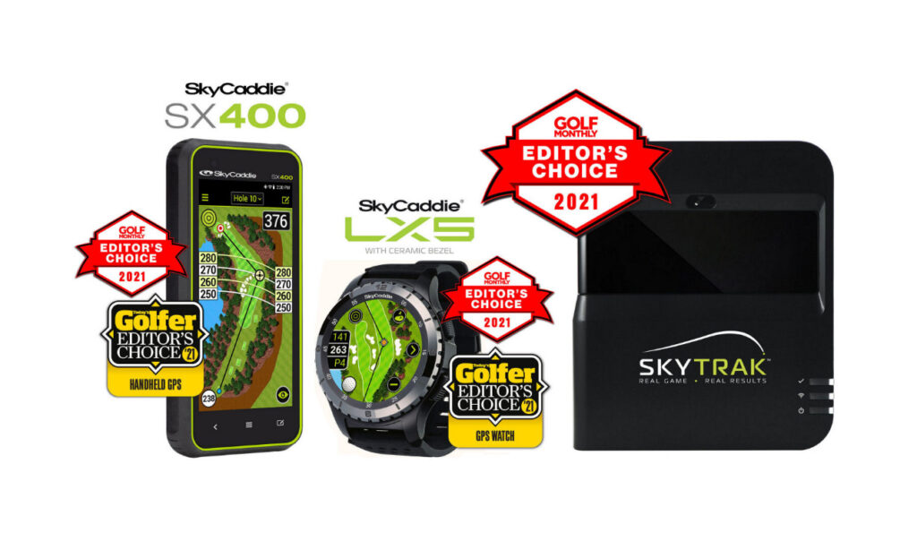 SkyTrak and SkyCaddie win again