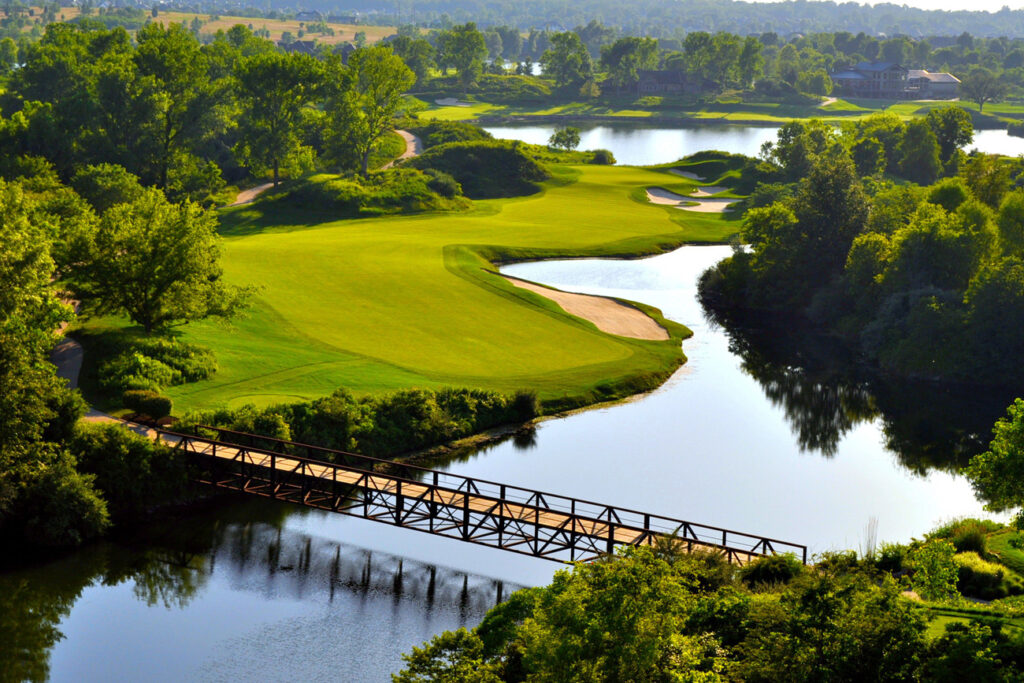 Victoria National Golf Club in Newburgh, Indiana, was ranked #47 Best Course in America by Golf Digest in 2021