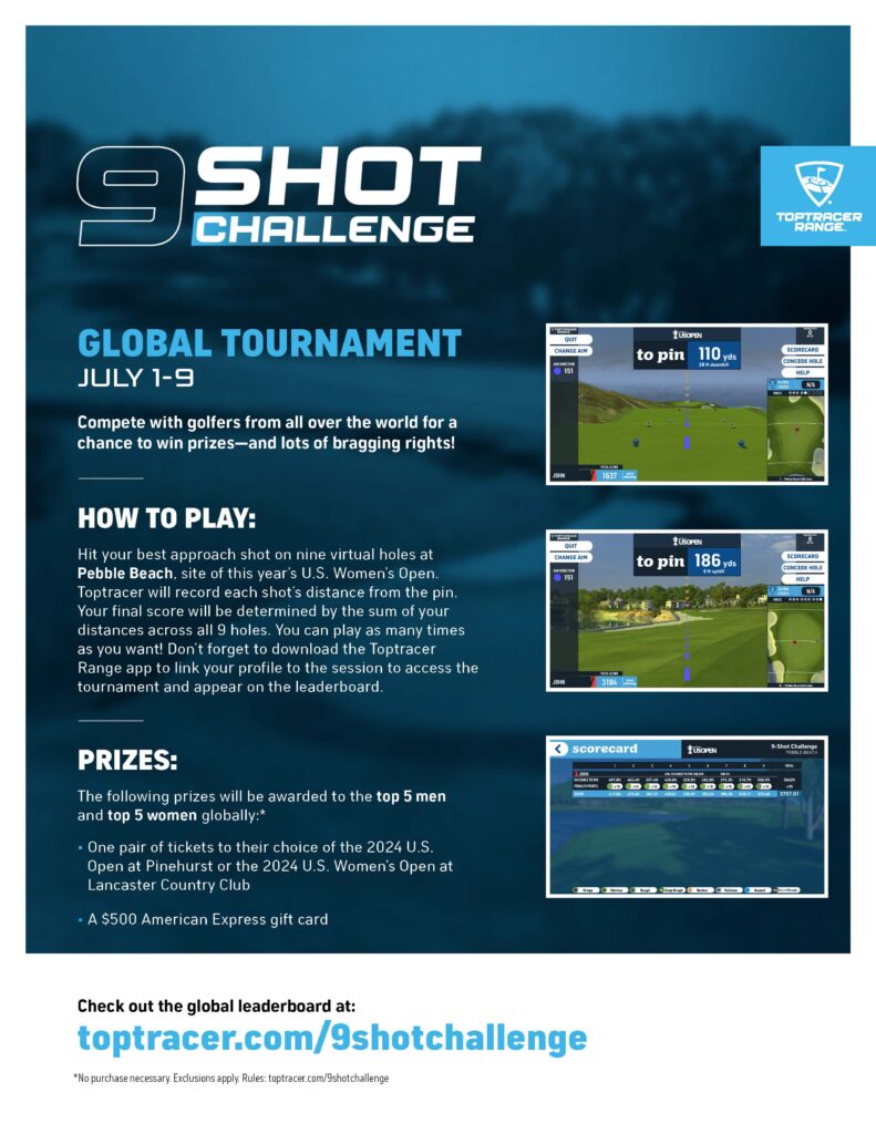 Toptracer 9 Shot Challenge