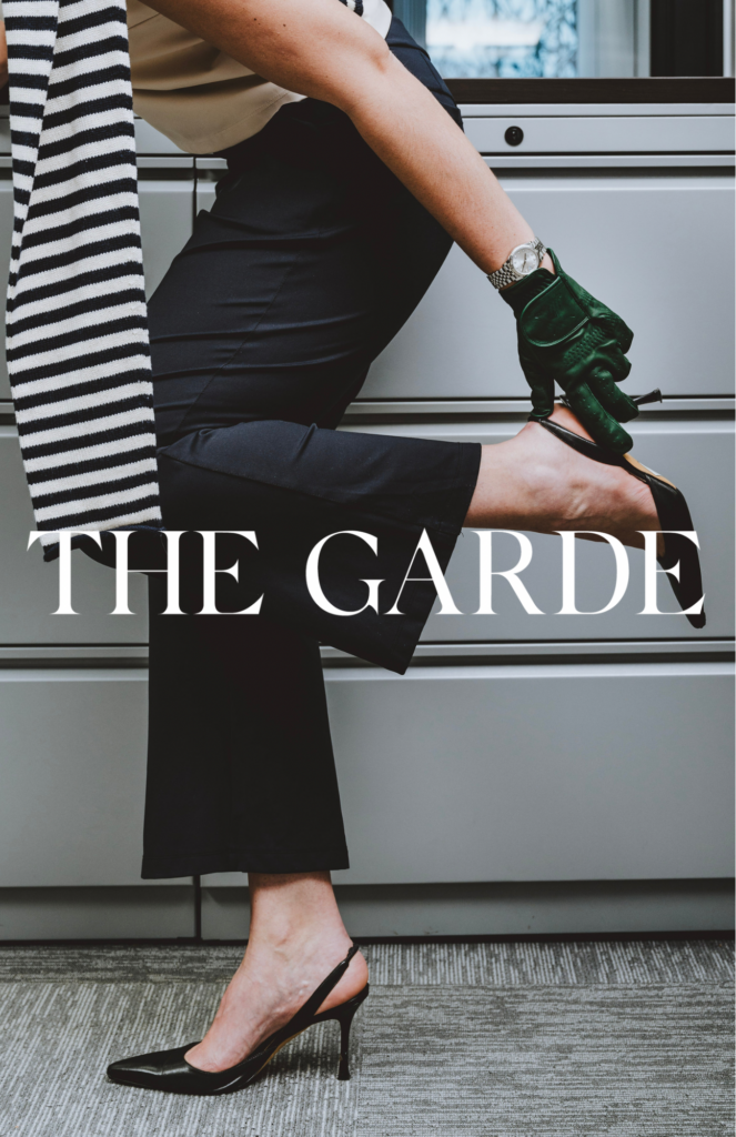The Garde designs functional but fashionable garments that allow women to easily transition from the golf course to the boardroom to happy hour.