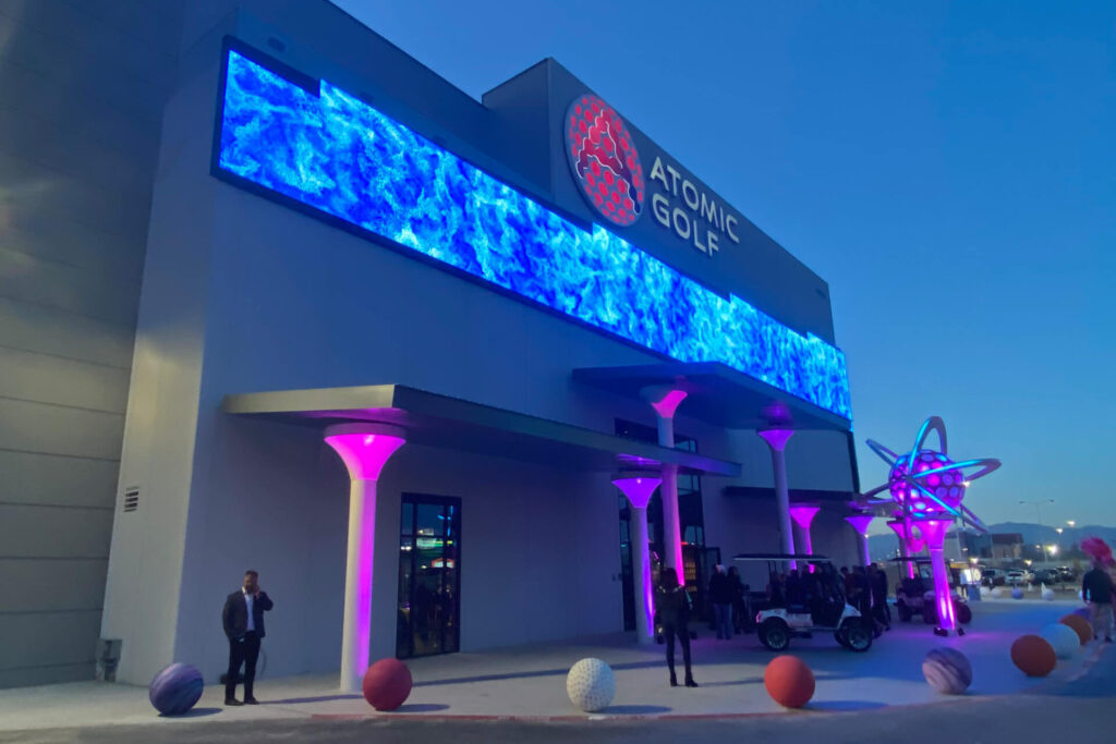 Flite Golf & Entertainment Opens Atomic Golf Flagship Golf Entertainment Facility In Las Vegas
