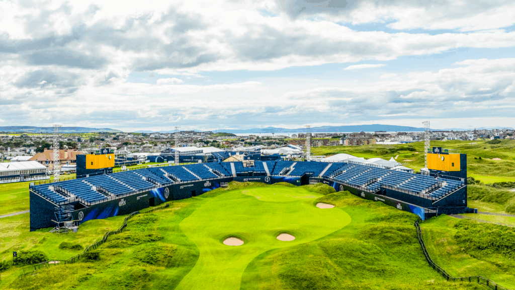 In a world-first for golf, Spidercam technology will bring used during The 153rd Open at Royal Portrush. The camera will be suspended above the 18th arena.