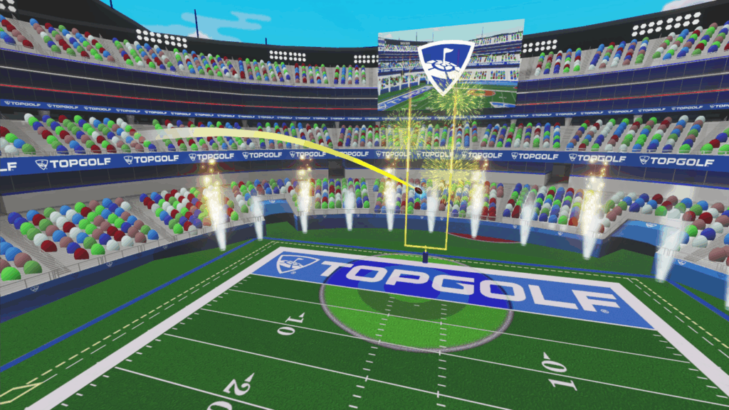 “At Topgolf, we love creating moments that bring Players together,” said Josh Belkin, Topgolf SVP Revenue Management & Player Engagement. “From splitting the uprights in our new Field Goal Challenge game to cheering on your team with friends, Topgolf is the place to be part of the fun this autumn.”