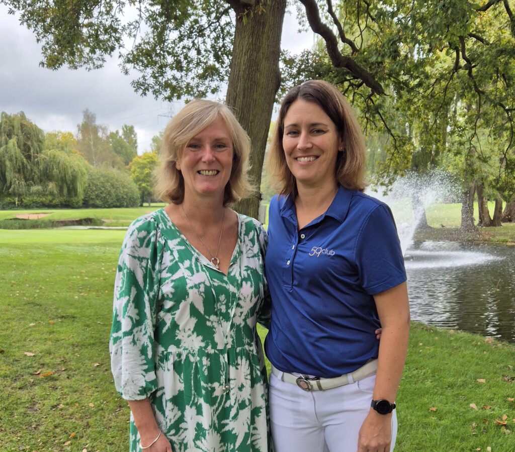 Nicole Wheatley, founder of The Women in Golf Awards and Sarah Jane Shepherd, Global Franchise Manager at 59club