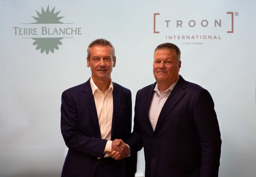 Terre Blanche Hotel Spa Golf Resort announces partnership with Troon Golf to elevate global luxury golf experience DJ Flanders, Executive Vice President of Troon International, added: “We are delighted to welcome Terre Blanche to the Troon family. This iconic resort represents the very best of European golf and hospitality."