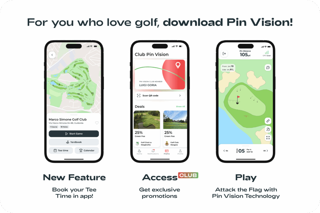 Luigi Goria, co-founder and COO of Pin Vision, said: “With an incredible database of courses and the most straightforward booking and review processes in the industry, Leading Courses are a perfectfit for Pin Vision."