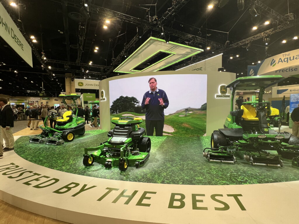 John Deere has also been the Official Golf Course Equipment Supplier for the TPC Network since 1998, providing mowers, tractors, and utility vehicles to PGA Tour-owned courses.