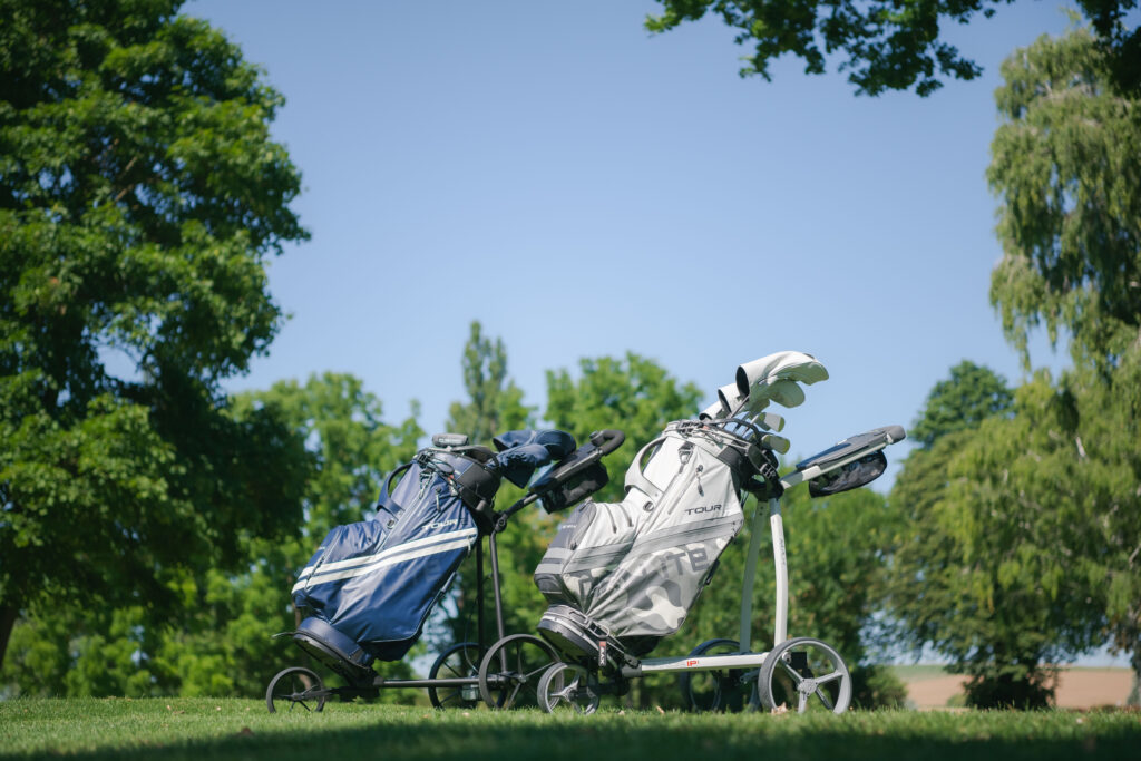 Underpinned by waterproof or water-resistant technology, the new line up includes Tour style and silent organiser cart bags, two ultra-lightweight standbags, and a ¾ set carry bag that completes a range offering practical solutions for every type of golfer.