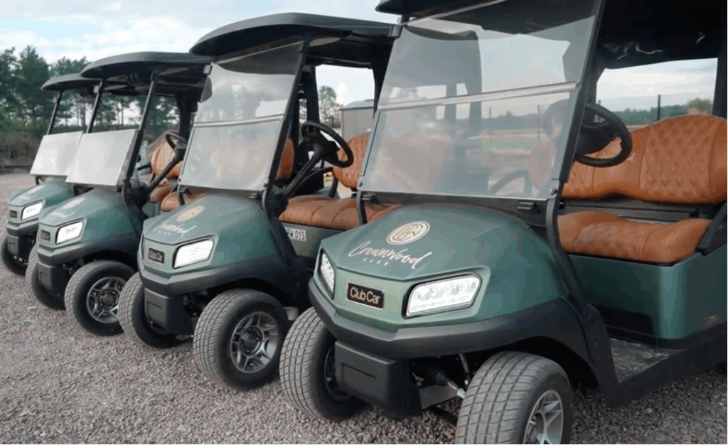 Sweden’s top-ranked course chooses Club Car “The whole experience at Crownwood is extremely premium, so this is why we chose Club Car,” said Widmark. “We ordered 12 carts and we are so happy with them we have ordered six more for 2026. We were able to customise the carts exactly how we wanted, with all the top-spec features and matching our branding."