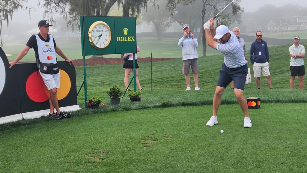 “Mr. Palmer's legacy and the way the golf course is, it's very challenging, and so it's always a fun test I think for us as players. So, yeah, it's good to be back, for sure,” said Scheffler, who sits atop the Official World Golf Rankings.