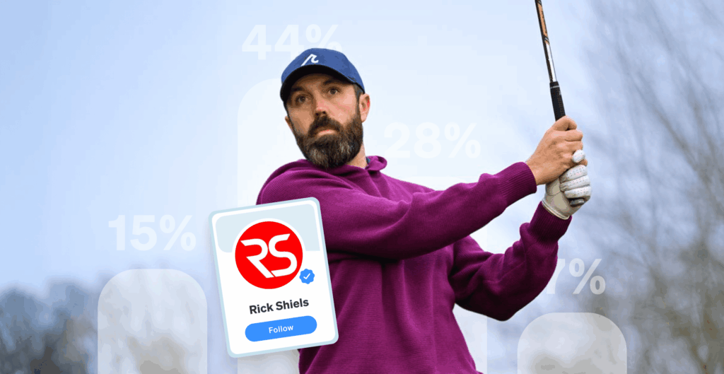 "I love how Golf GameBook brings golfers around the world together,” said Rick Shiels. “The statistics within the app will help me and millions of golfers to get better every round."
