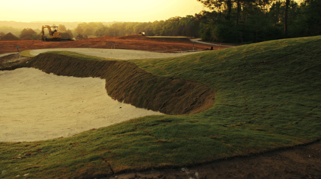 “This is a pivotal moment for the project,” said Scott Ferrell, founding partner of Kawonu Golf Club. “For much of the past year, progress has been focused on the underlying structure of the course—work that is essential, but largely unseen. With grassing now underway, the course is beginning to reveal itself in a more complete and tangible way.”