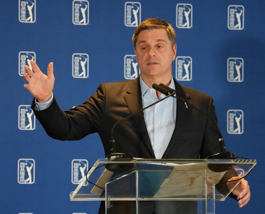 The PGA Tour’s New Normal CEO and soon-to-be Commissioner Brian Rolapp
