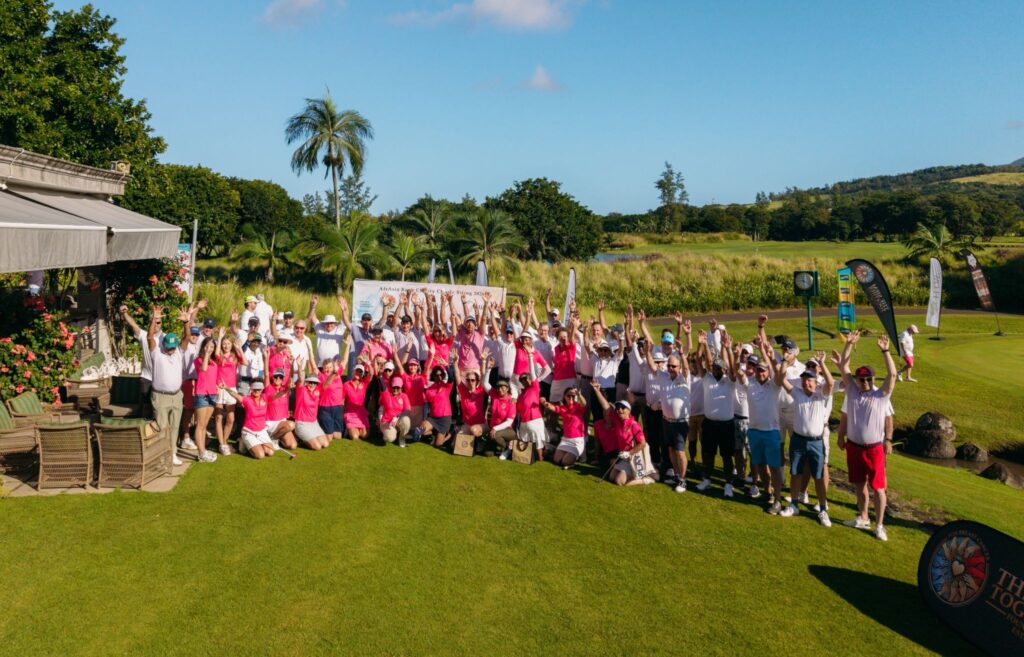 Heritage Resorts & Golf and Marcel Siem Join Forces with The Siem Together Foundation to drive support for Breast Cancer Care in Mauritius AfrAsia Bank Charity Classic Swing at Le Château Golf Course, Heritage Golf Club